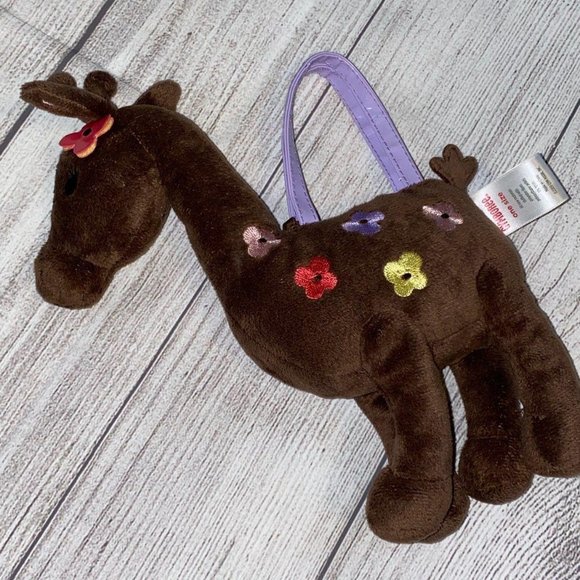 Gymboree Accessories Lovable Giraffe Brown Purse Gymboree Vintage